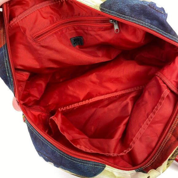 Nike Retro VTG Pre Montreal Track Spike Duffle Bag Y2K Rare HTF Vibrant Colorful - Picture 6 of 8